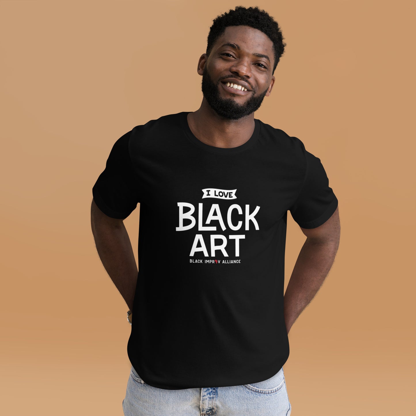 "I Love Black Art" Unisex T-Shirt