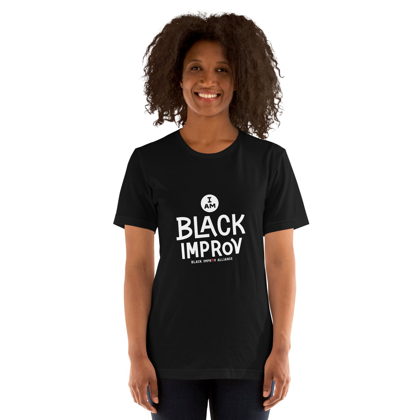 "I Am Black Improv" Unisex T-Shirt